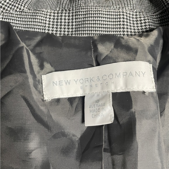 New York & Company Checkered Blazer - Picture 4 of 6
